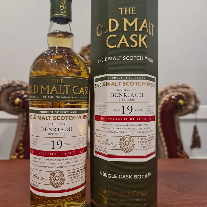 Benriach 'Old Malt Cask' 2001 / 19 Year Old Hunter Laing's Whisky 700ml