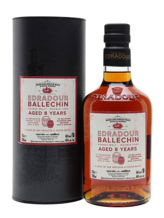 Edradour Ballechin Double Malt 2013 8 Year Old Whisky 700ml