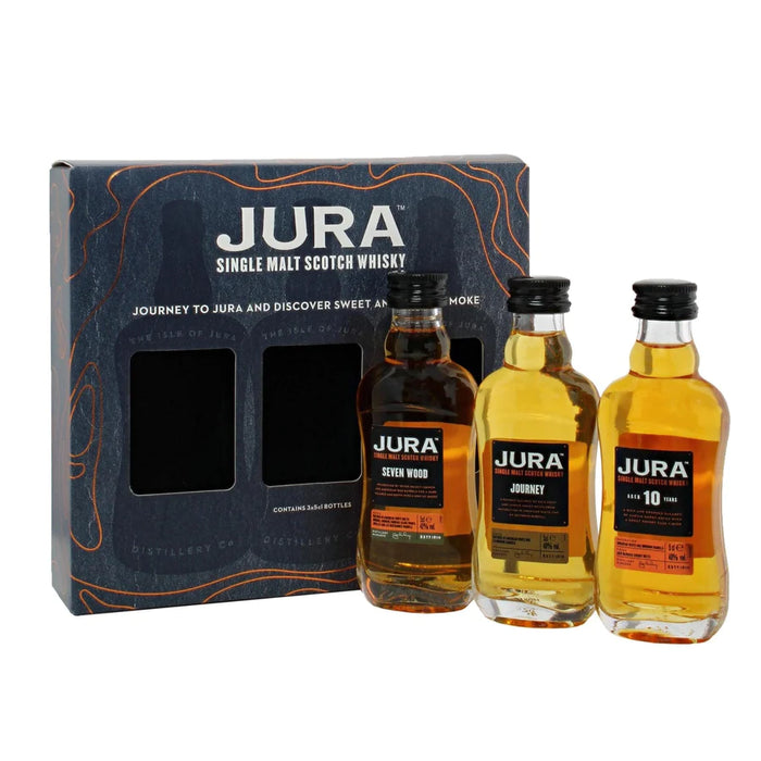 Isle Of Jura Single Malt Scotch Whisky 3 x 50ml Gift Pack