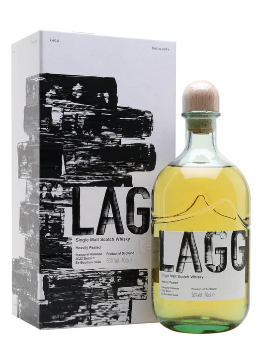 Lagg Inaugural Release Batch 1 Bourbon Cask Bot.2022 Whisky 700ml