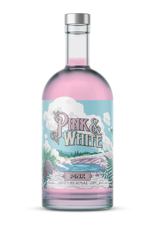 Pink & White Pink Gin 750ml