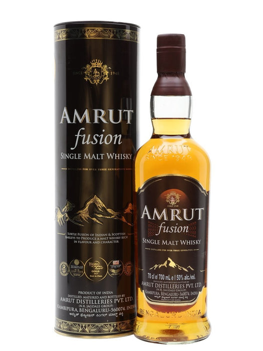 Amrut Fusion Indian Single Malt Whisky 700ml