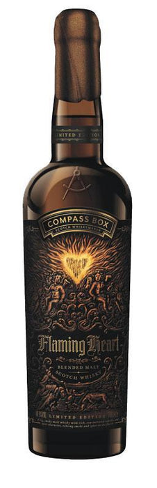 Compass Box Flaming Heart 2018 Edition Blended Malt Scotch Whisky 700ml