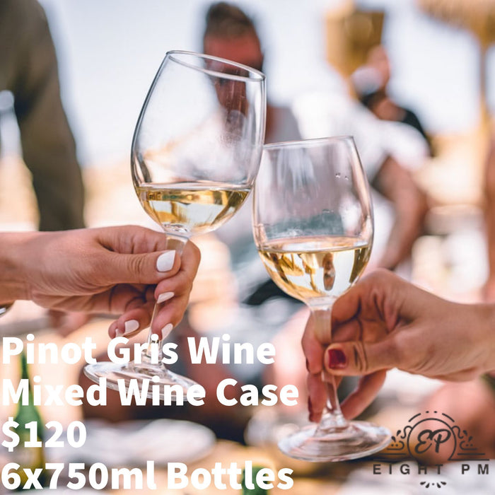 Pinot Gris Wine Mixed Case $120 6x750ml Bottles