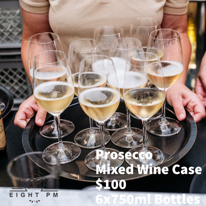 Prosecco Wine Mixed Case Deal $100 6x750ml Bottles