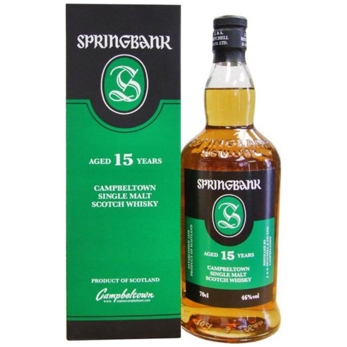 Springbank 15 Year Old Single Malt Whisky 700ml