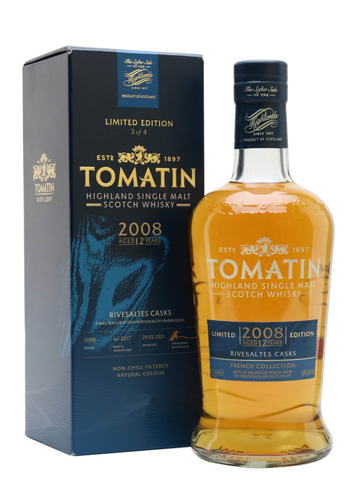 Tomatin 2008 12 Year Old Rivesaltes Cask French Edition 700ml