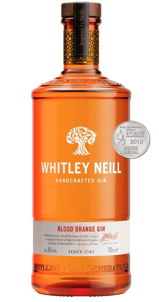 Whitley Neill Blood Orange Gin 700ml 43%