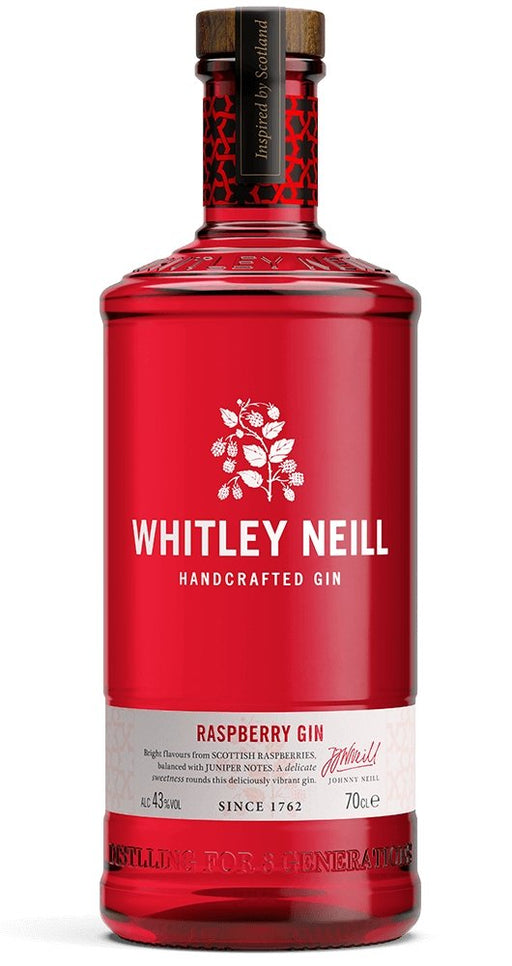 Whitley Neill Raspberry Gin 700ml 43%