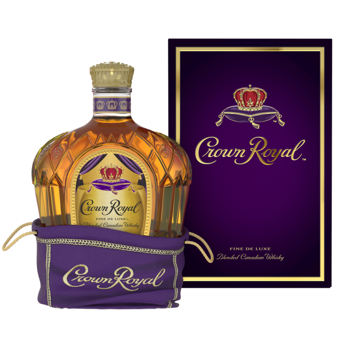 Crown Royal Deluxe Blended Canadian Whisky 750ml