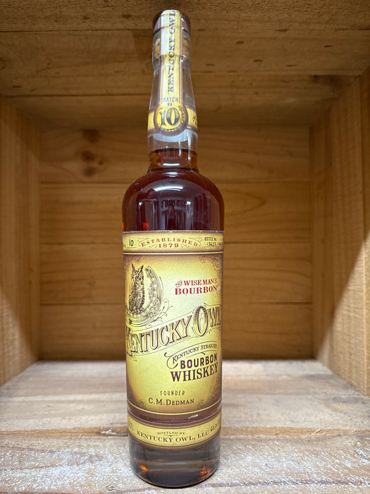 Kentucky Owl Straight Bourbon Whiskey Batch No.10 700ml