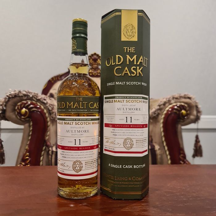 Aultmore 'Old Malt Cask' 2010 / 11 Year Old Hunter Laing's Whisky 700ml