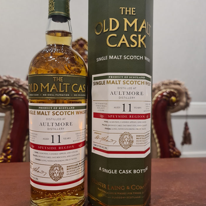 Aultmore 'Old Malt Cask' 2010 / 11 Year Old Hunter Laing's Whisky 700ml