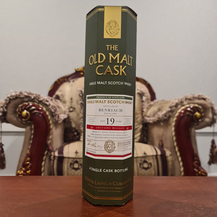 Benriach 'Old Malt Cask' 2001 / 19 Year Old Hunter Laing's Whisky 700ml