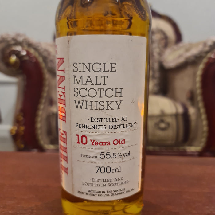 Benrinnes 'The Benn' Cask Strength 10 Year Old Whisky 700ml