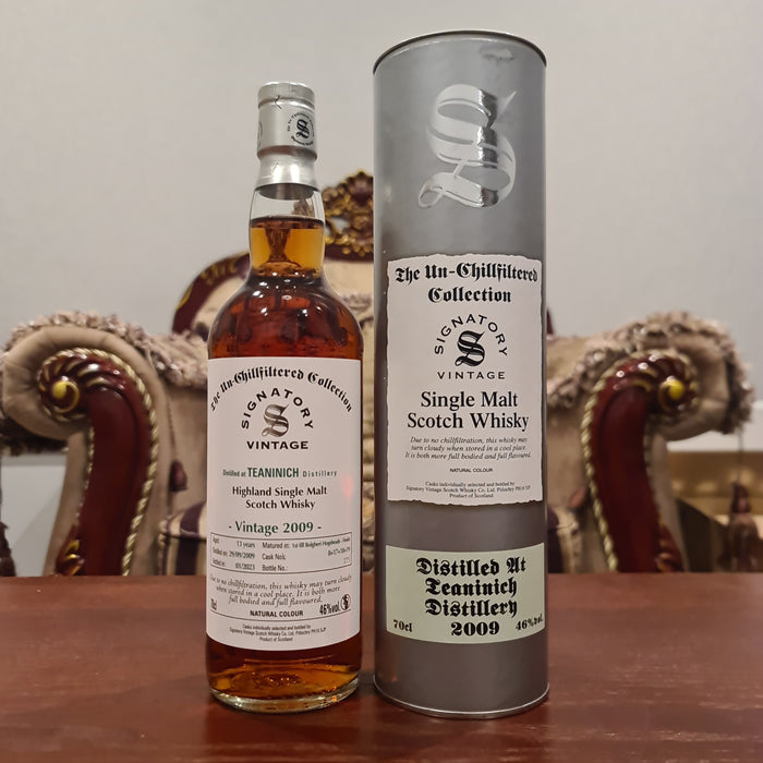 Teaninich 'Signatory' 2009 - 13 Year Old Red Wine Cask Aged Whisky 700ml