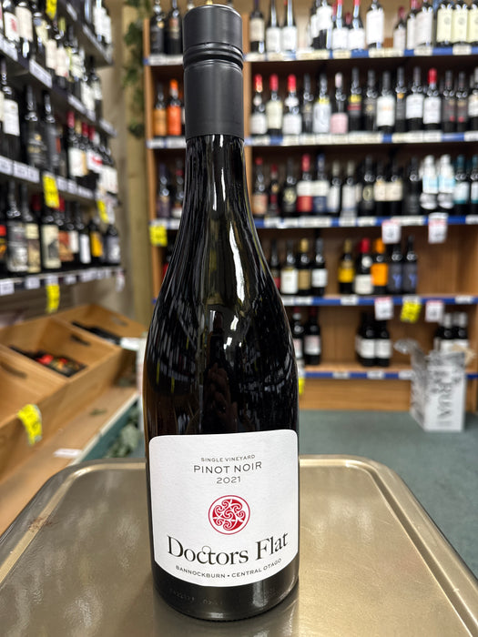 Doctors Flat Single Vineyard Bannockburn, Central Otago 2021 Pinot Noir 750ml