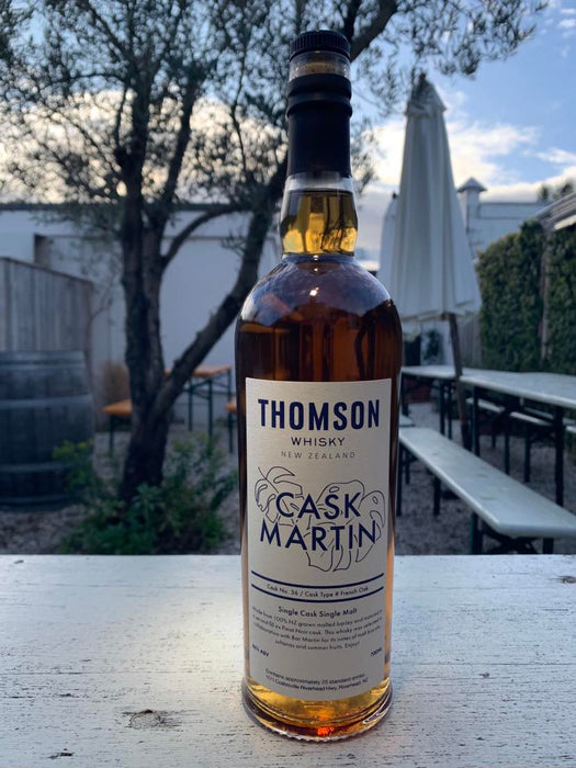 Thomson Cask Martin Single Cask New Zealand Whisky 700ml