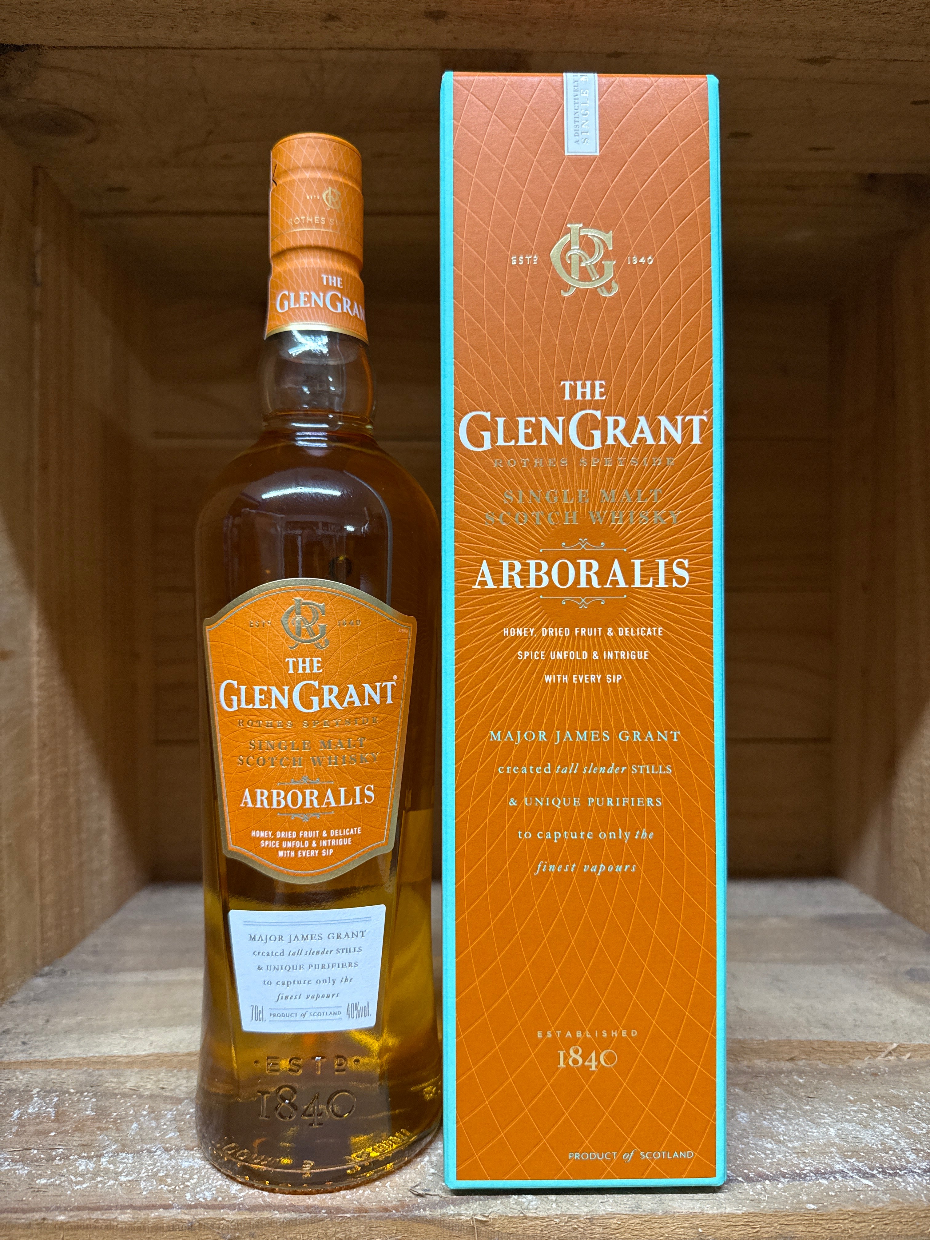 Glen Grant Arboralis Single Malt Whisky 700ml — Eight PM