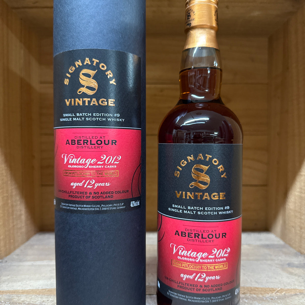 Aberlour 2012 12 Year Old ex Oloroso Sherry Cask 'Signatory' Small