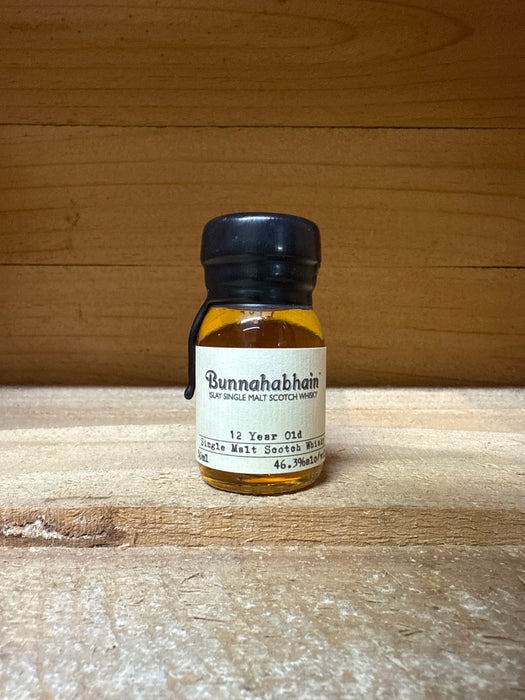 Bunnahabhain 12 Year Old Islay Single Malt Whisky 30ml Miniature