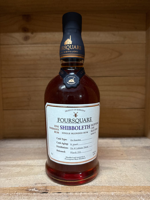 Foursquare Shibboleth 16 Year Old Rum 700ml