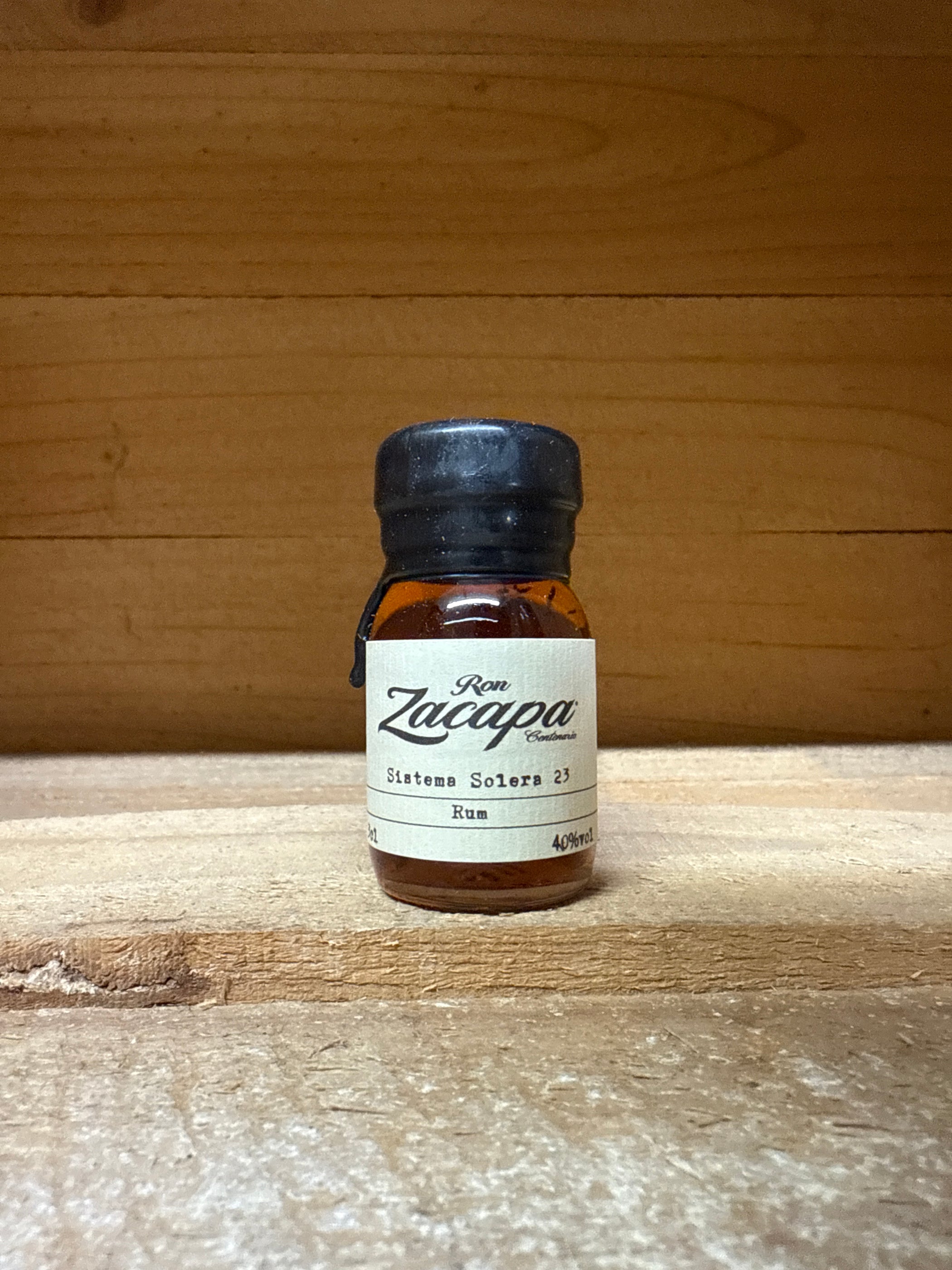 Ron Zacapa Centenario Sistema Solera 23 Rum 30ml Miniature — Eight PM