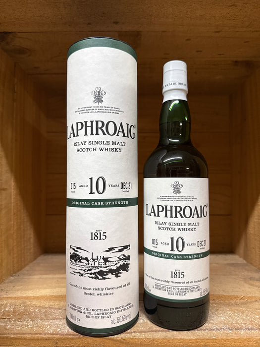 Laphroaig 10 Year Old Cask Strength Batch 015 Bot.2021 Whisky 700ml