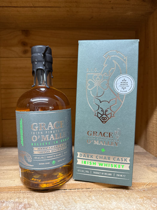 Grace O'Malley Dark Char Cask Irish Whiskey 700ml