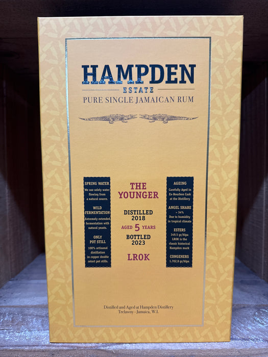 Hampden Estate 5 ans 2018 LROK The Younger Rum 3000ml