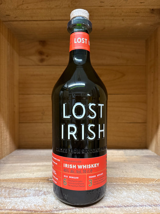 Lost Six Continents Irish Whiskey 700ml