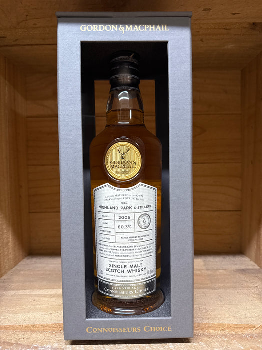 Highland Park 2006 13 Year Old 'Gordon & Macphail' Connoisseurs Choice Whisky 700ml