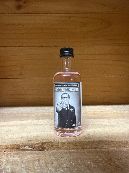 Proper Pink Gin (That Boutique-y Gin Company) 50ml Miniature