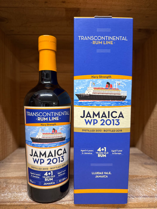 Transcontinental Rum Line 2013 Jamaica Worthy Park Navy Strength Line#25 Rum 700ml