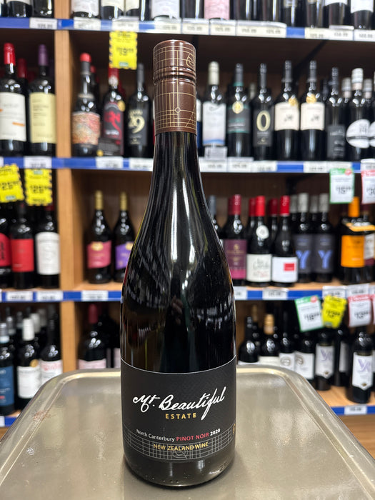 Mt Beautiful North Canterbury Pinot Noir 750ml