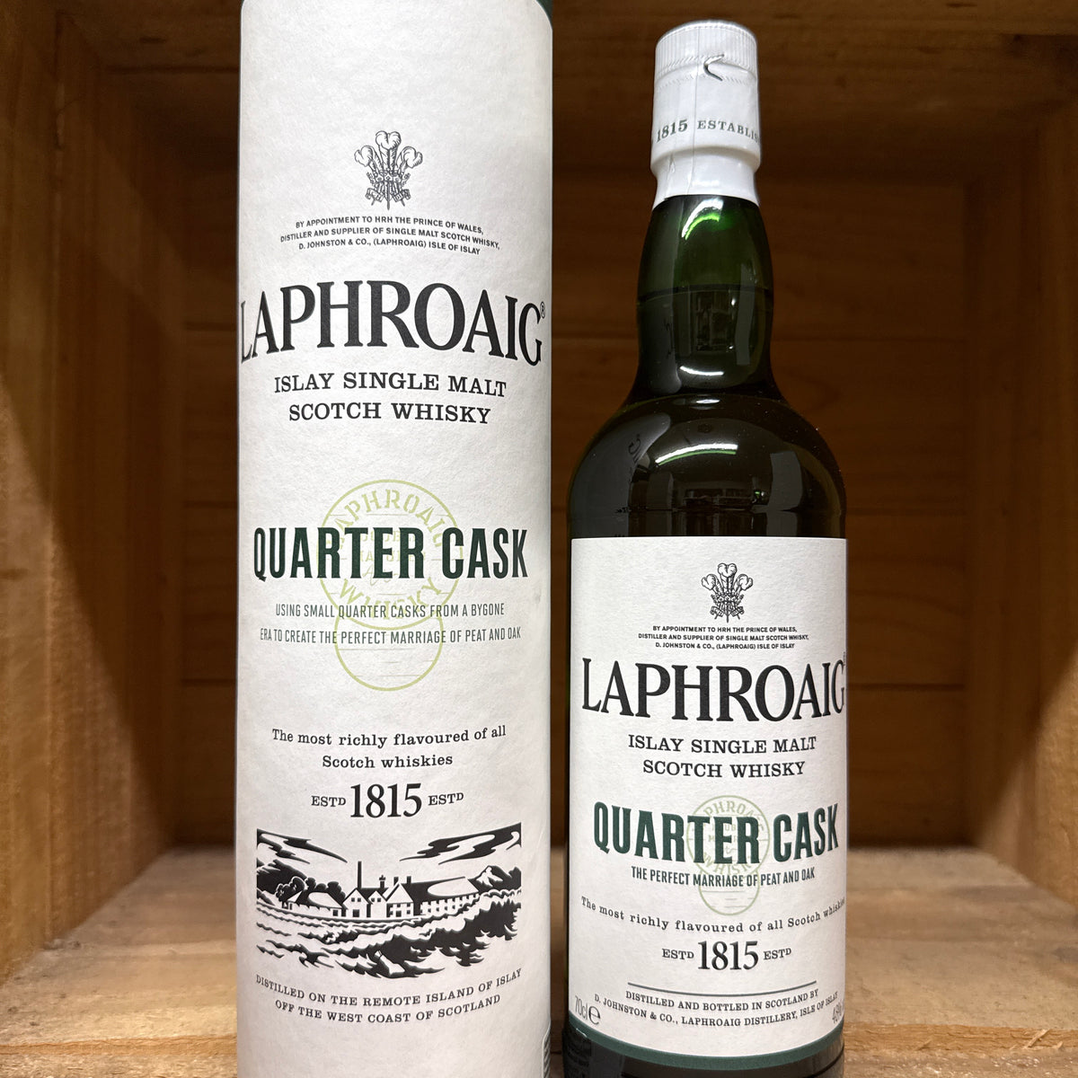 Laphroaig Quarter Cask Islay Single Malt Whisky 700ml — Eight PM
