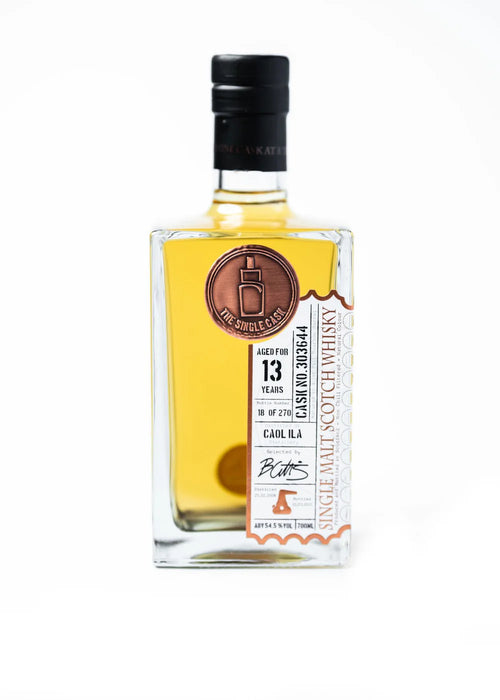 Caol Ila 'The Single Cask' ex-Bourbon Barrel Aged 13 Year Old Whisky 700ml