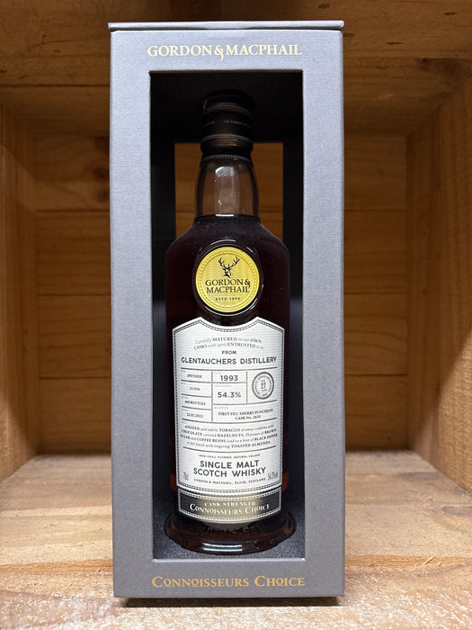 Glentauchers 1993 27 Year Old 'Gordon & Macphail' Connoisseurs Choice Whisky 700ml
