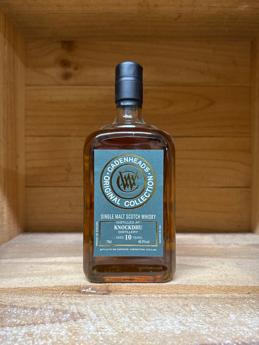 Knockdhu 'Cadenhead' 10 Year Old Whisky 700ml