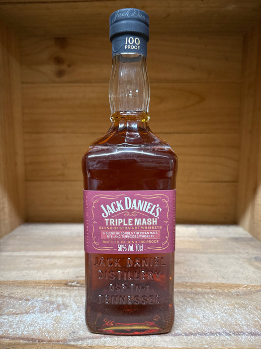 Jack Daniel's Triple Mash 100 Proof Bottled-in-Bond Whiskey 700ml