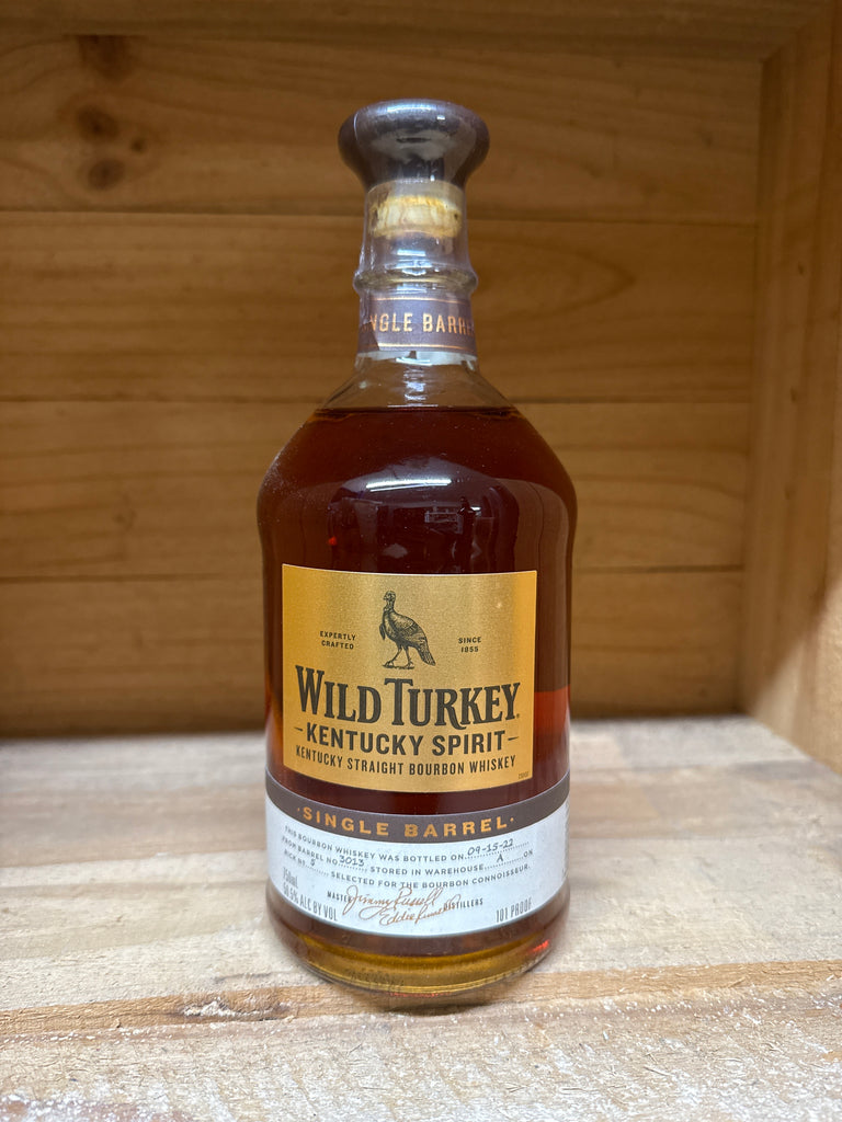Wild Turkey Kentucky Spirit Single Barrel Bourbon Whiskey 750mL