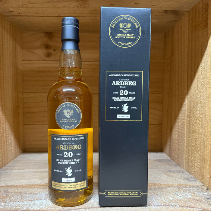 Ardbeg 20 Year Old 'Small Batch Bottlers Scotland' Whisky 700ml