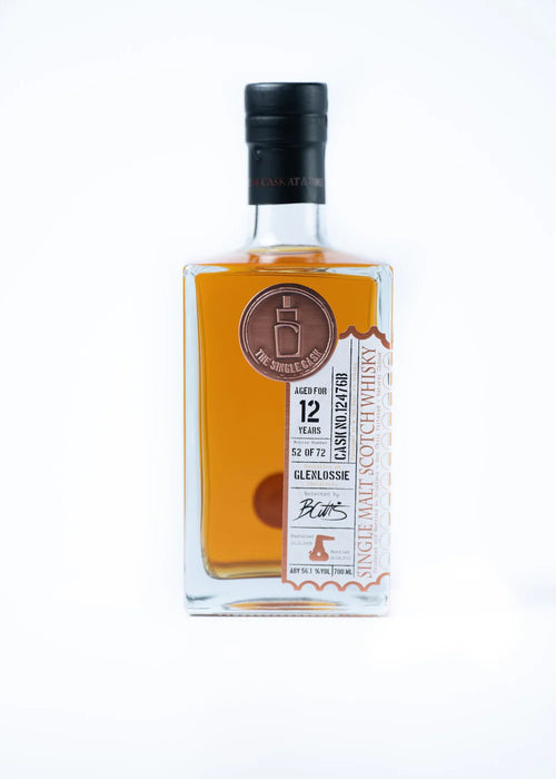 Glenlossie 'The Single Cask' 12 Year Old Px Octave Whisky 700ml