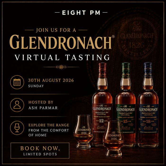 The GlenDronach Whisky Virtual Tasting - 30th August 2026