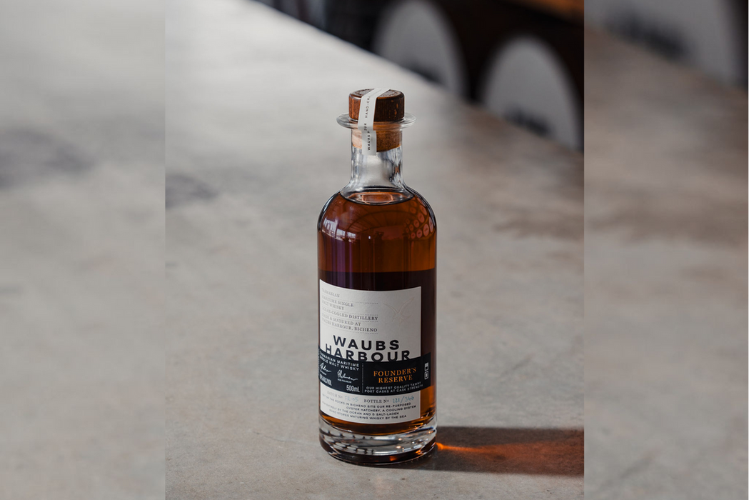 Waubs Harbour 'Founder's Reserve Flagship Series Batch #8' Tasmanian Whisky 500ml