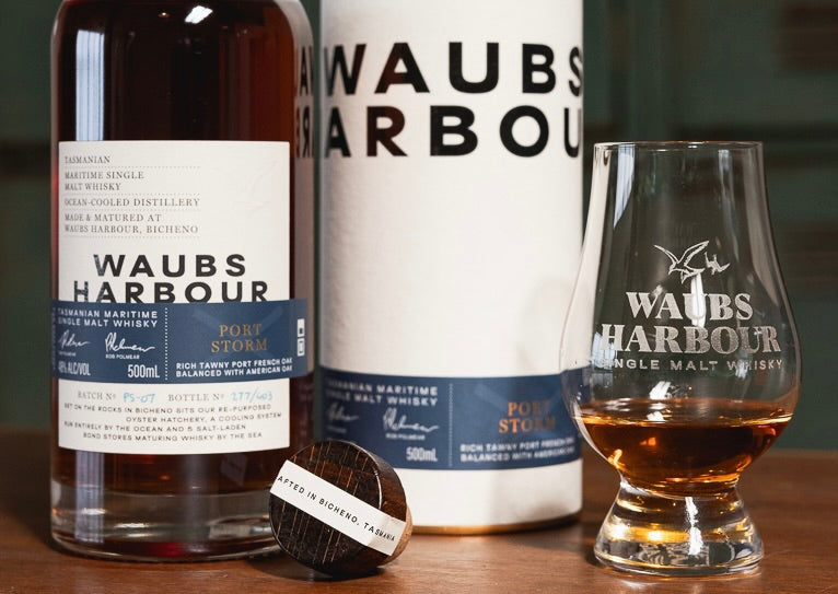 Waubs Harbour 'Port Storm Flagship Series Batch #7' Tasmanian Whisky 500ml