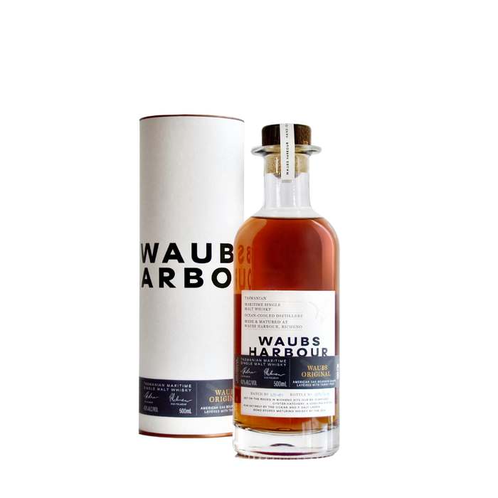 Waubs Harbour 'Original Flagship Series Batch #7' Tasmanian Whisky 500ml