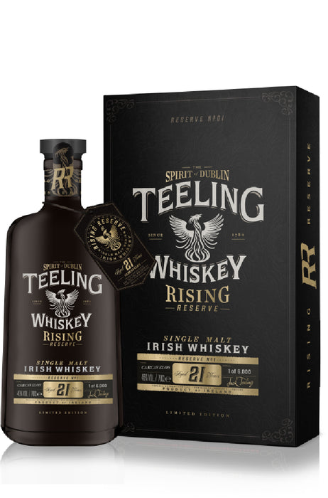 Teeling 21 Year Old Rising Reserve No.1 Release Irish Whiskey 700ml