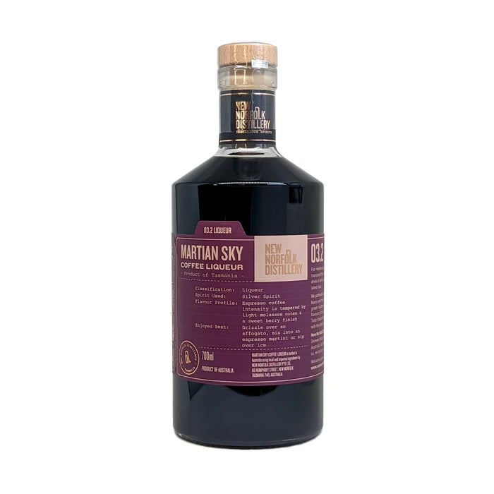 Martian Sky Coffee Liqueur 'New Norfolk Tasmanian Distillery' 700ml