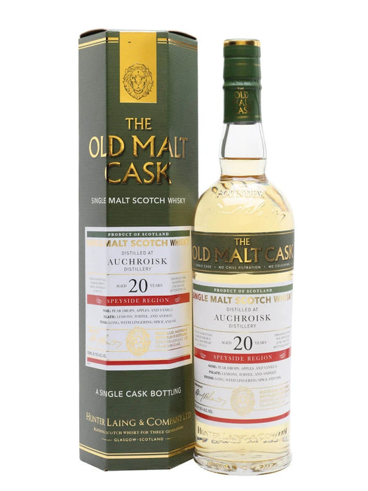 Auchroisk 2000 20 Year Old 'Old Malt Cask' Hunter Laing's Single Malt Whisky 700ml